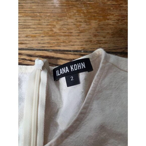 Ilana Kohn cream/Pink romper sz 2 - Picture 2 of 4